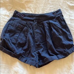 Doen Raelyn Navy Blue Shorts size 2